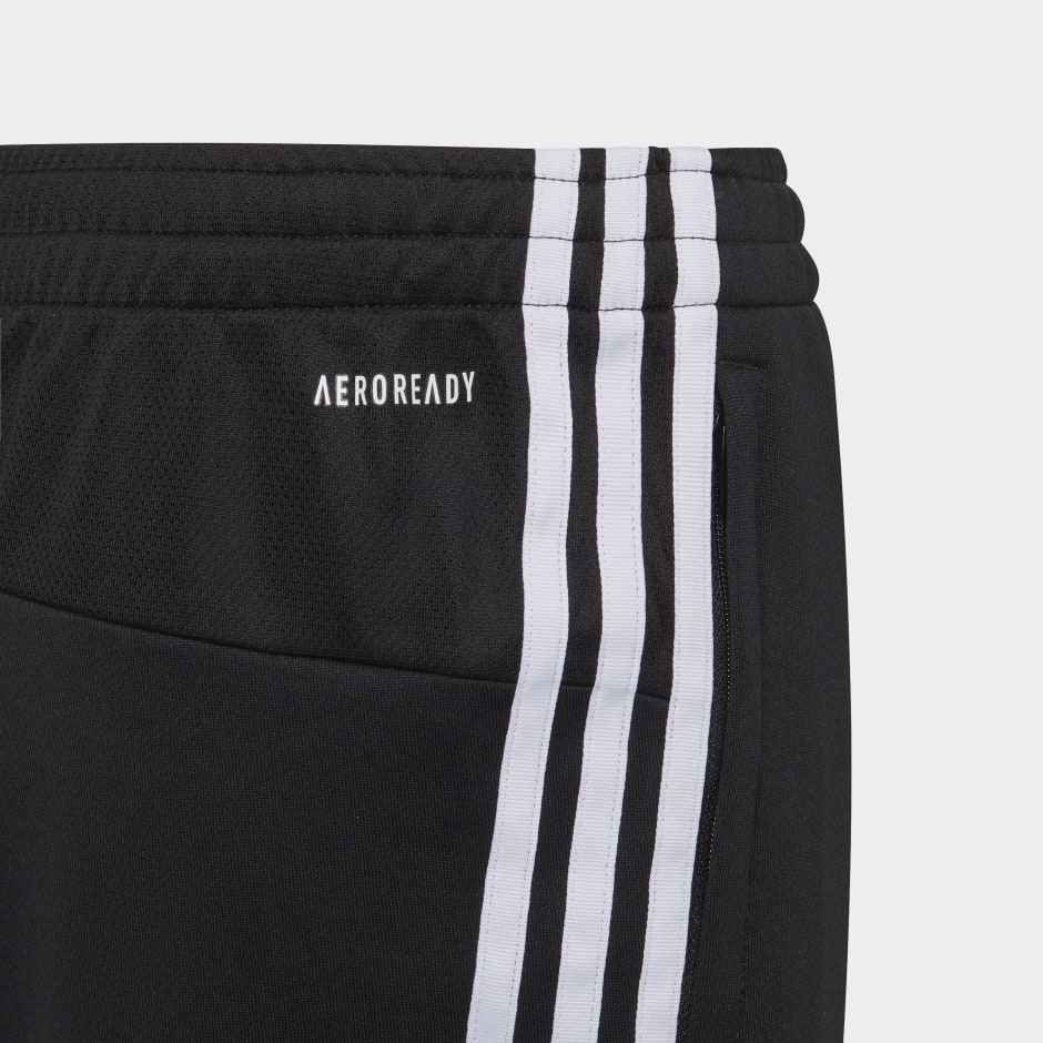 Kids Clothing - AEROREADY Primegreen 3-Stripes Tapered Pants - Black ...