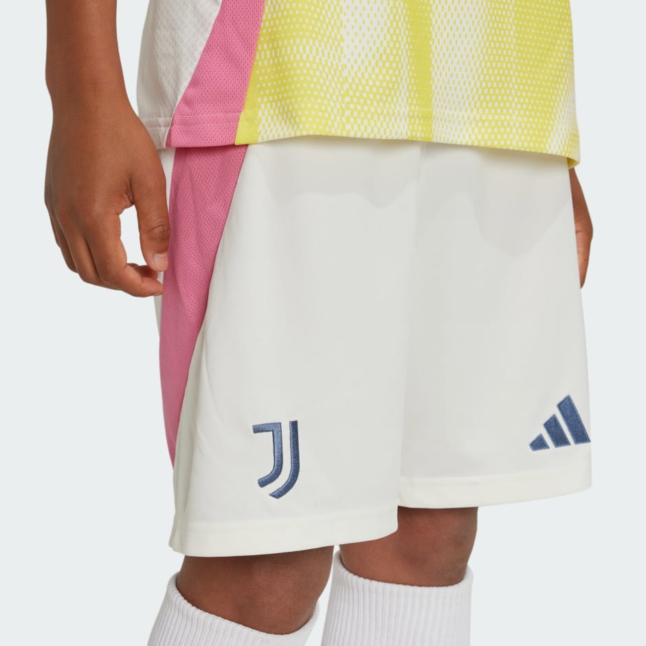 Pantaloni scurți Juventus 24/25 pentru juniori, model de deplasare