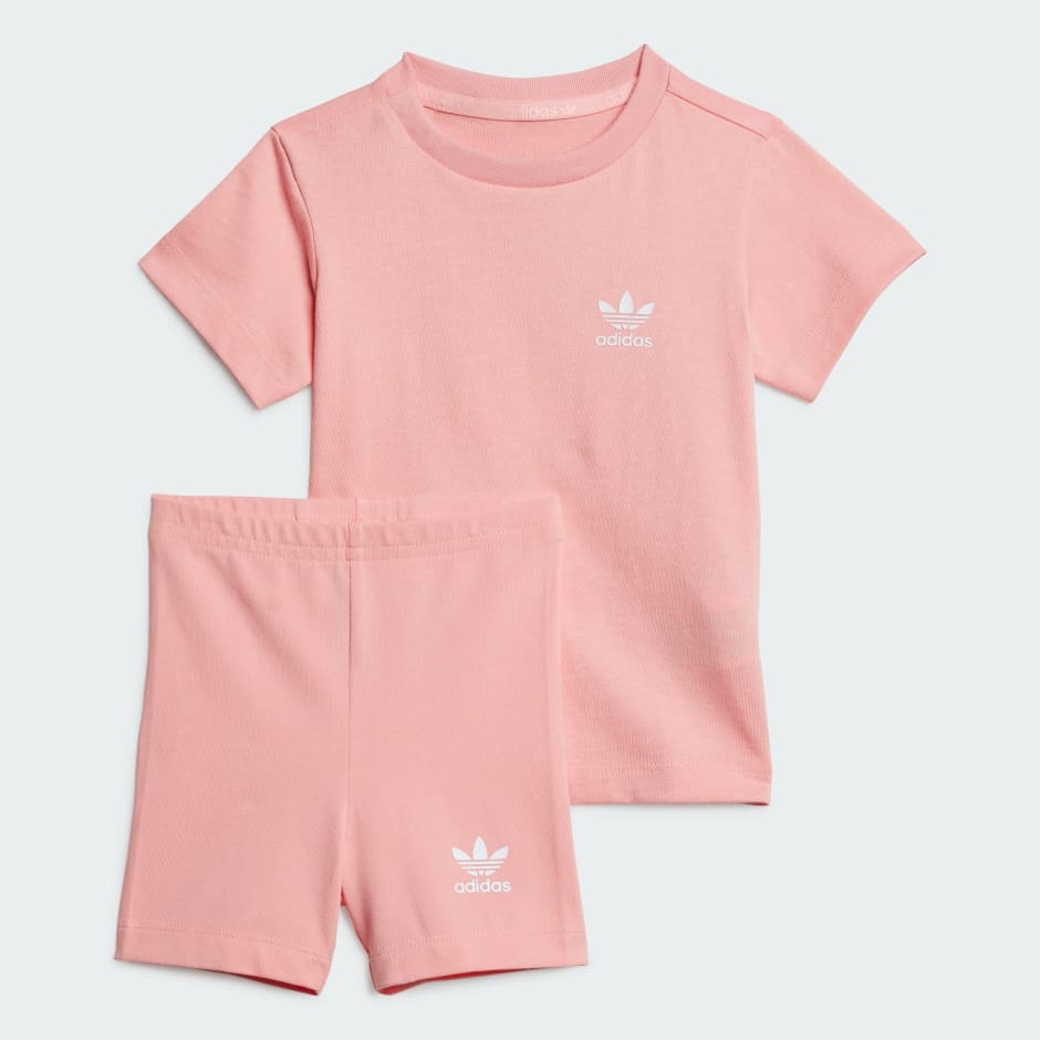 طقم للفتيات Cycling Shorts and Tee