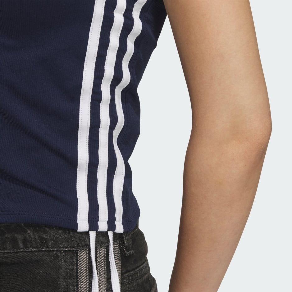 3-條紋抽繩有墊背心