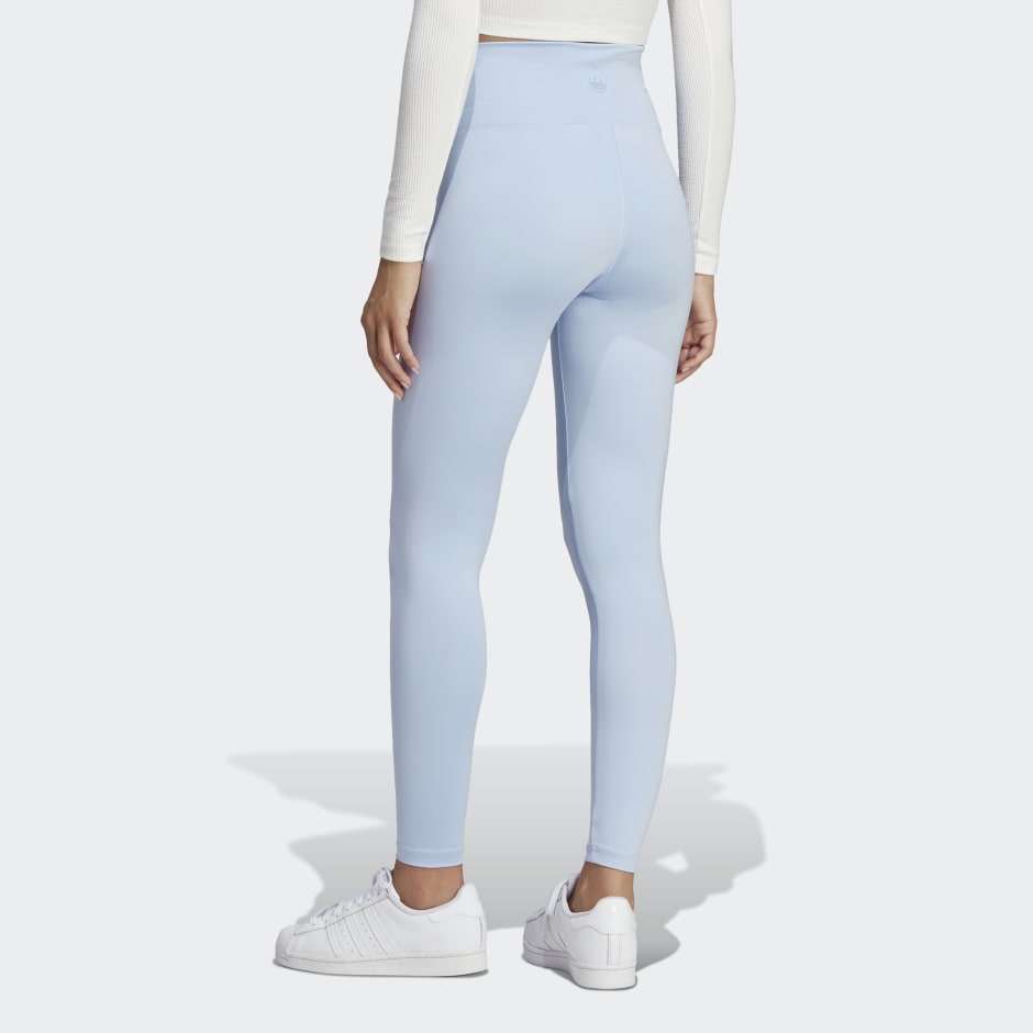 Leggings petite with waistband Pro Mosaic Aurora Blue - Nessi Sportswear