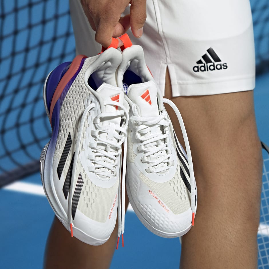 en lugar Competitivo Relativamente adidas adizero Cybersonic Tennis Shoes - White | adidas KW