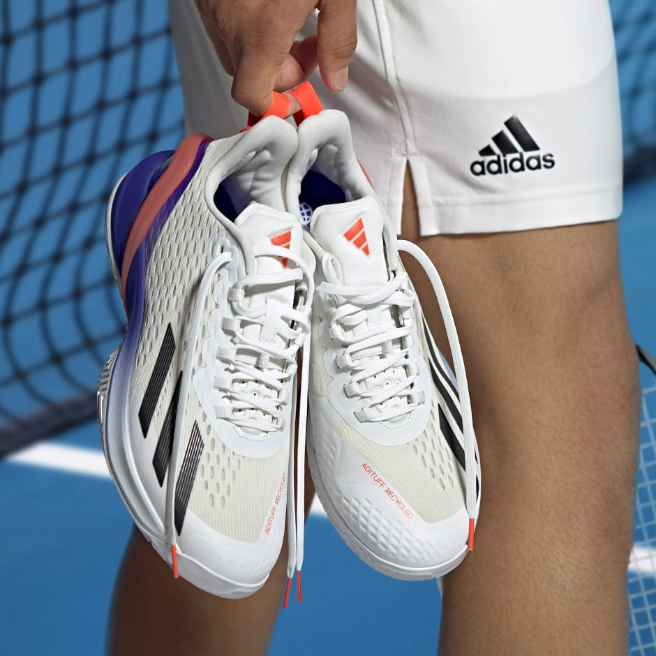 lotería Sabroso Darse prisa adidas adizero Cybersonic Tennis Shoes - White | adidas OM