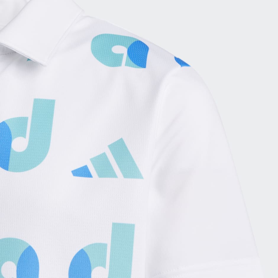 Graphic-Print Polo Shirt