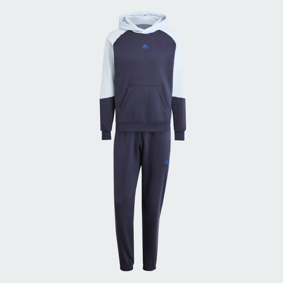 Trening Sportswear din fleece cu design colorblock