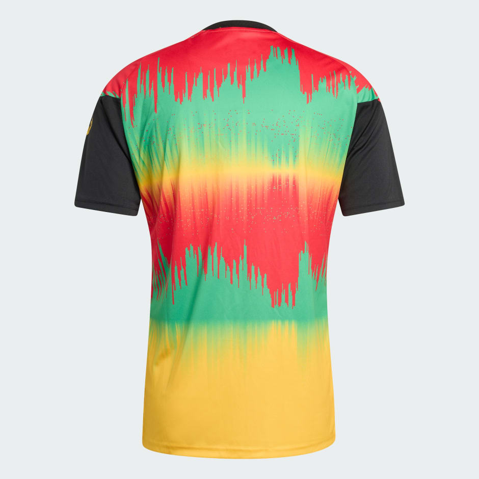 Tricou de &icirc;ncălzire Jamaica 26 x Bob Marley pentru meciuri pe teren propriu