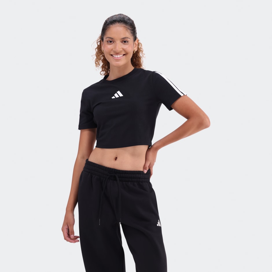 Essentials 3-Stripes Slim Baby T-Shirt