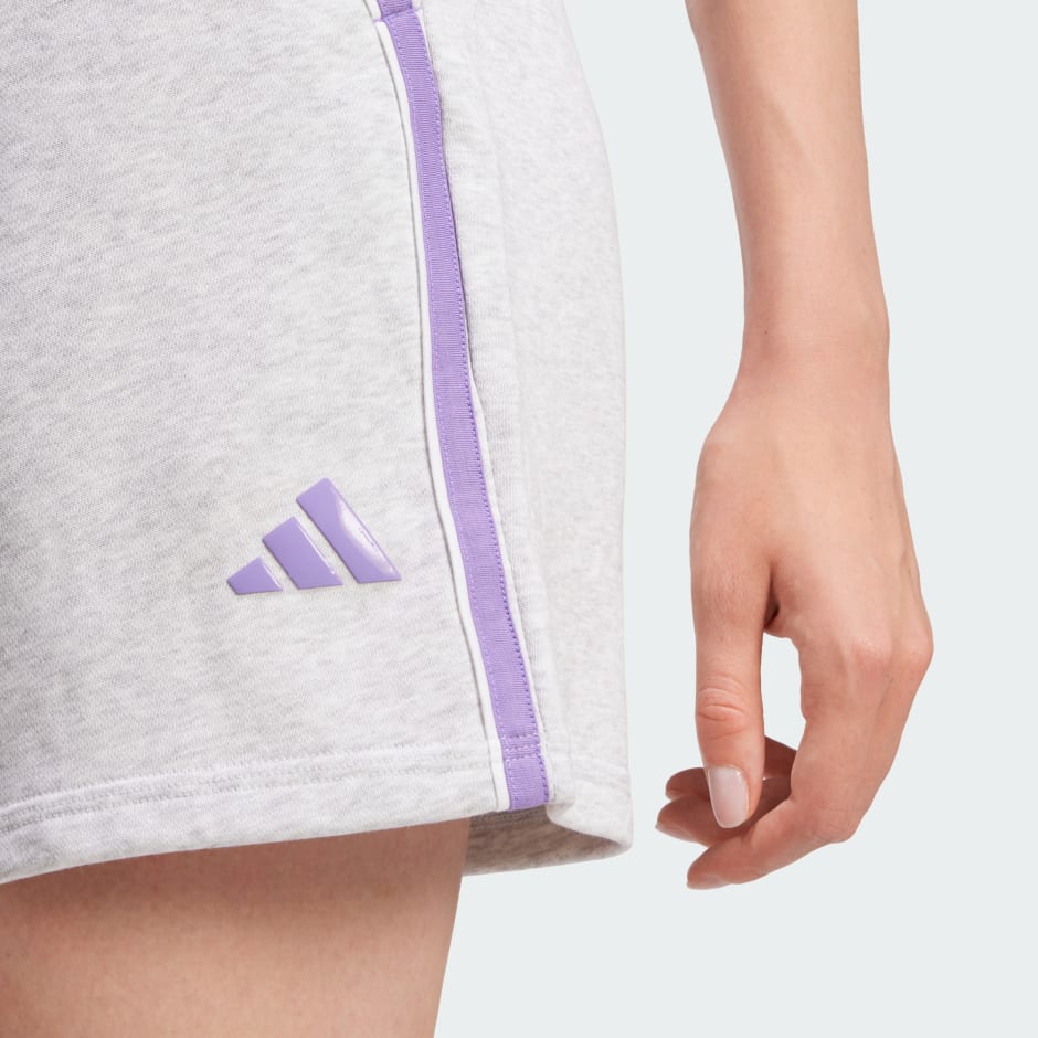 Pantaloni scurți flaușați Essentials Color Pop