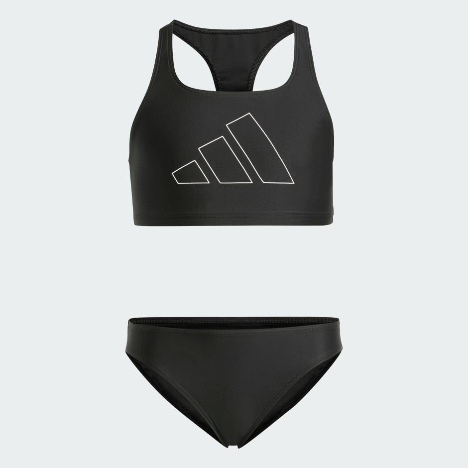 Costum de baie Performance cu dungi mari, pentru copii