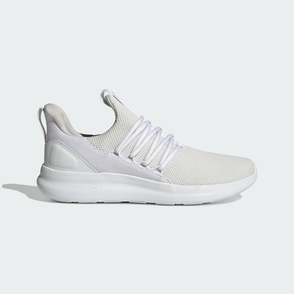 Adidas lite racer mens trainers white on sale