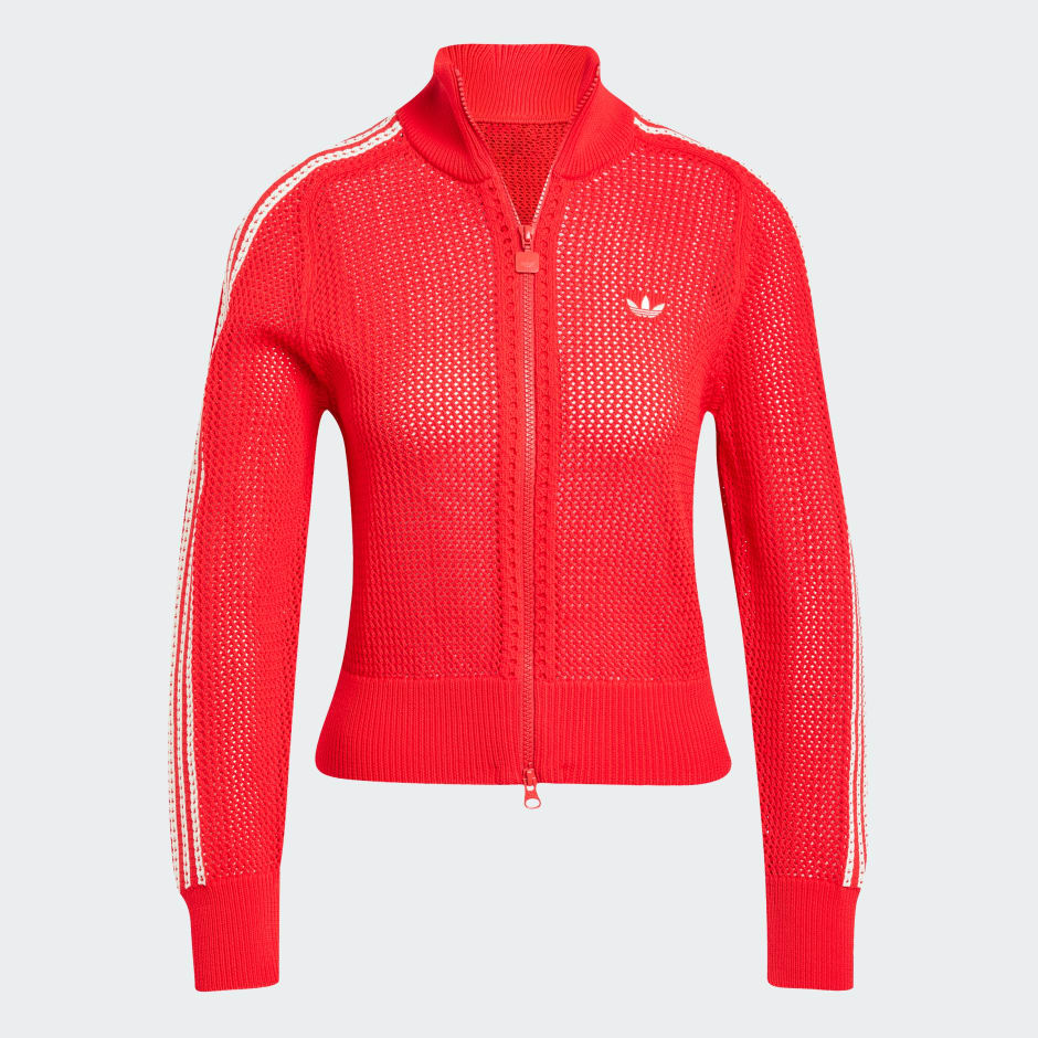 Originals Premium Crochet Track Top