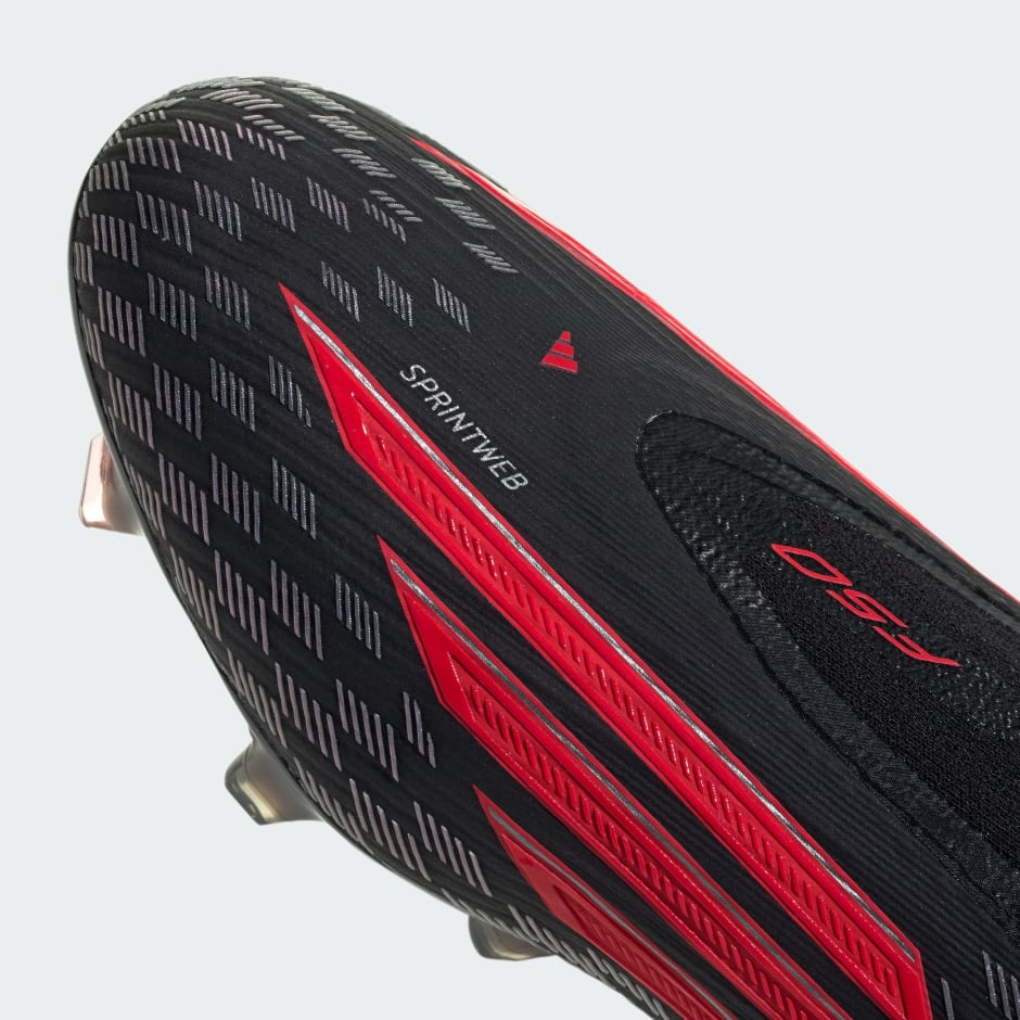 Ghete de fotbal F50 ELITE fără șireturi pentru teren dur