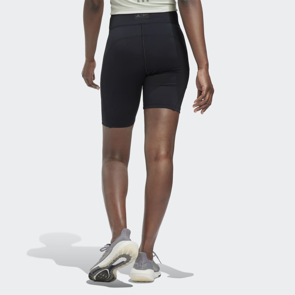 Clothing - Parley Run for the Oceans Short Tights - Black | adidas ...