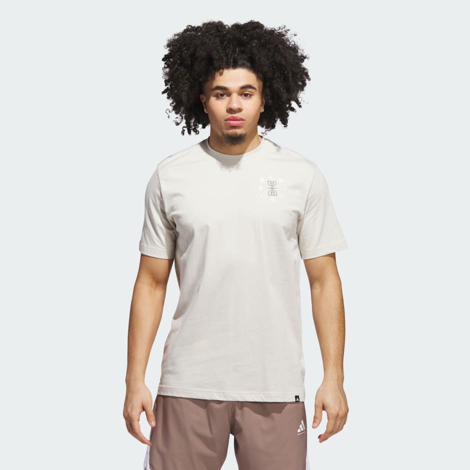 ☆adidas☆ Basketball Tee Putty Beige adidas x Fear of God Athletics II Basketball Mid - Putty
