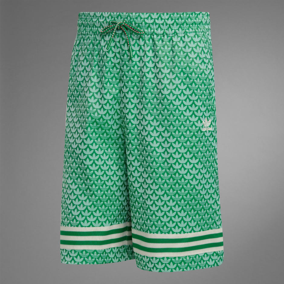 Women's Clothing - Adicolor 70s Satin Shorts - Green | adidas Kuwait