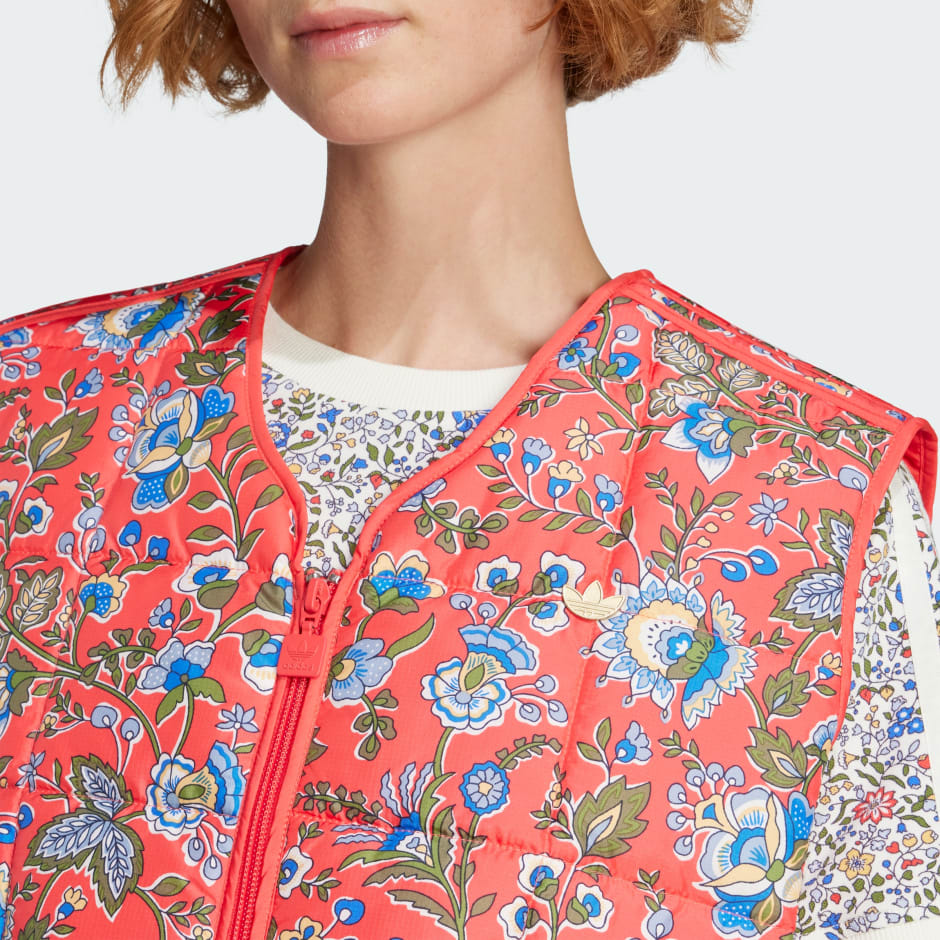 Vestă matlasată adidas Originals x Liberty London