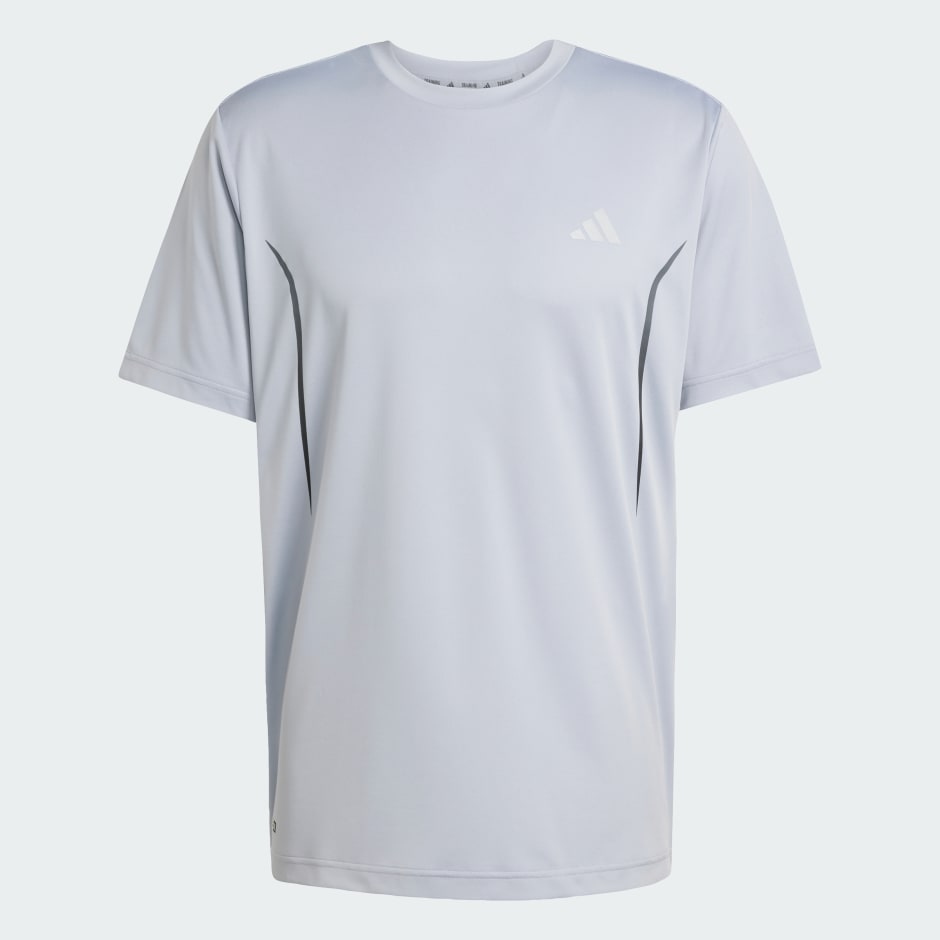 Clothing - Tech Apparel Tee - Grey | adidas Oman