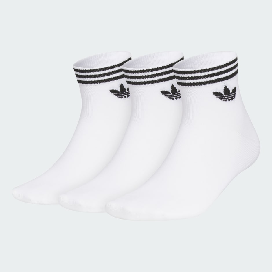 Originals Trefoil Ankle Socks 3 Pair Pack