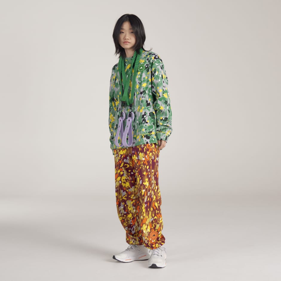 adidas by Stella McCartney Floral Printed Woven Track Pants - Plus Size