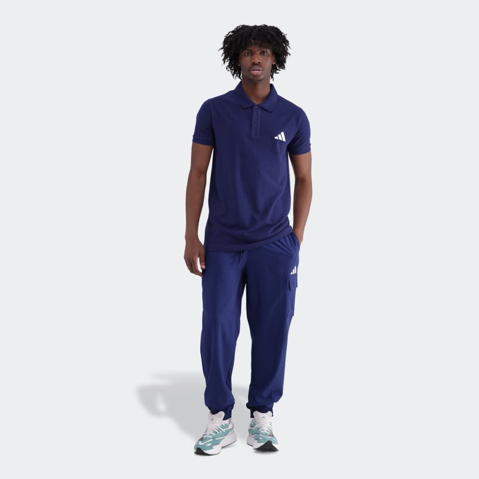Essentials Small Logo Piqu&eacute; Polo Shirt