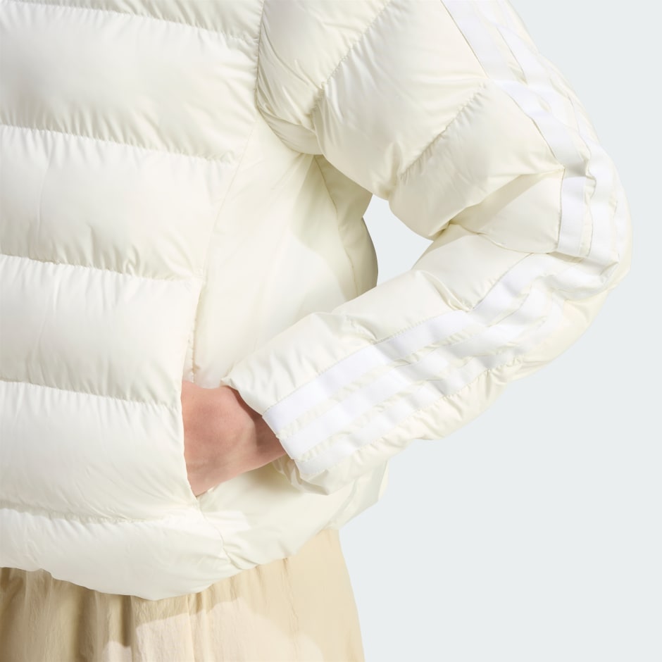 Essentials CLIMAWARM 3-Stripes Synthetic Down Jackets