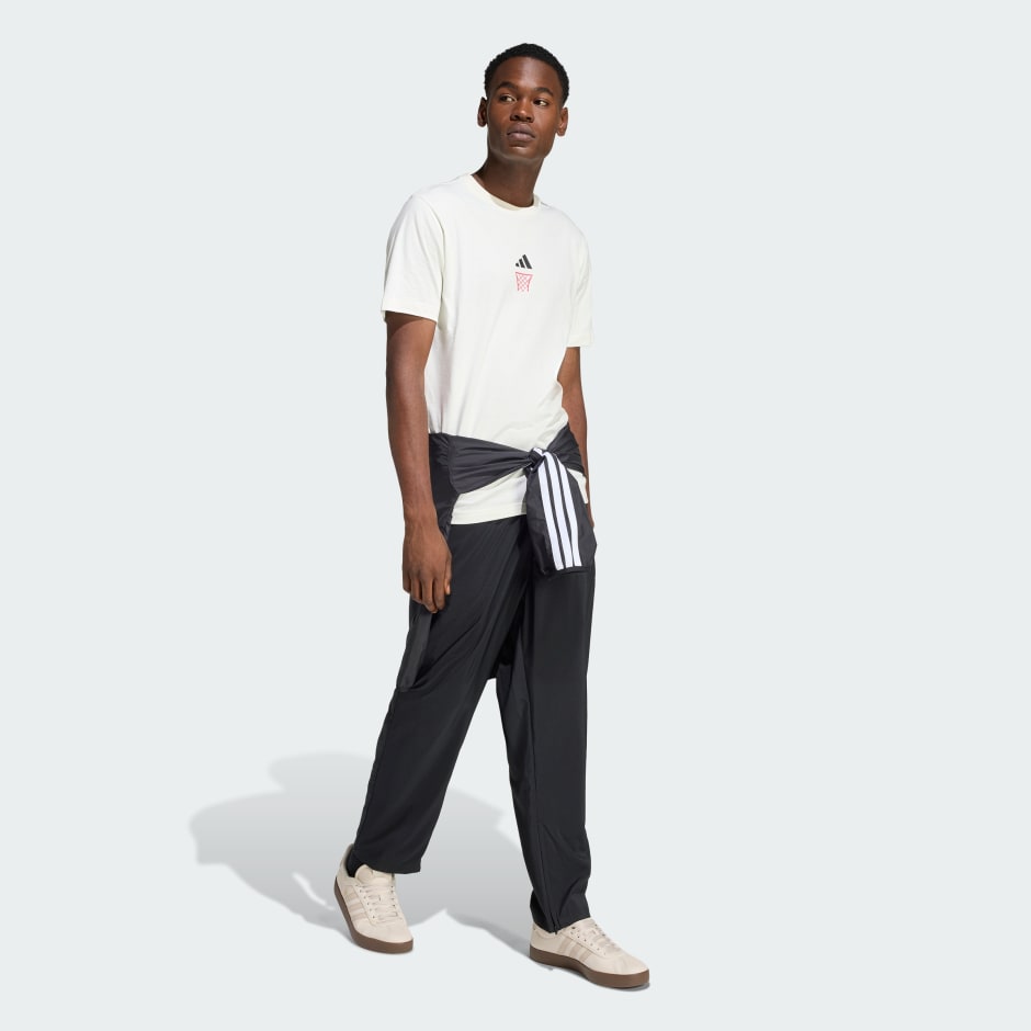 ANX HOOP 圖案 T 裇