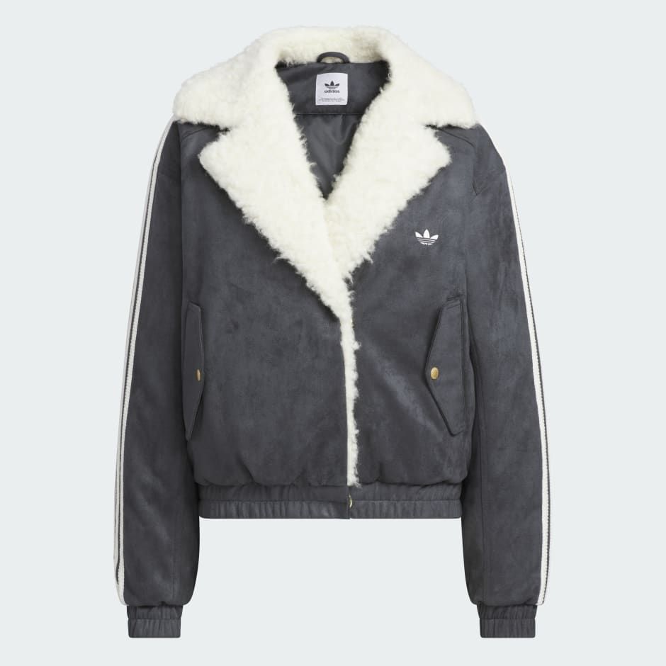 人気 adidas originals Retro remix padded jacket Retro Remix Padded Jacket - Grey | adidas Hong Kong