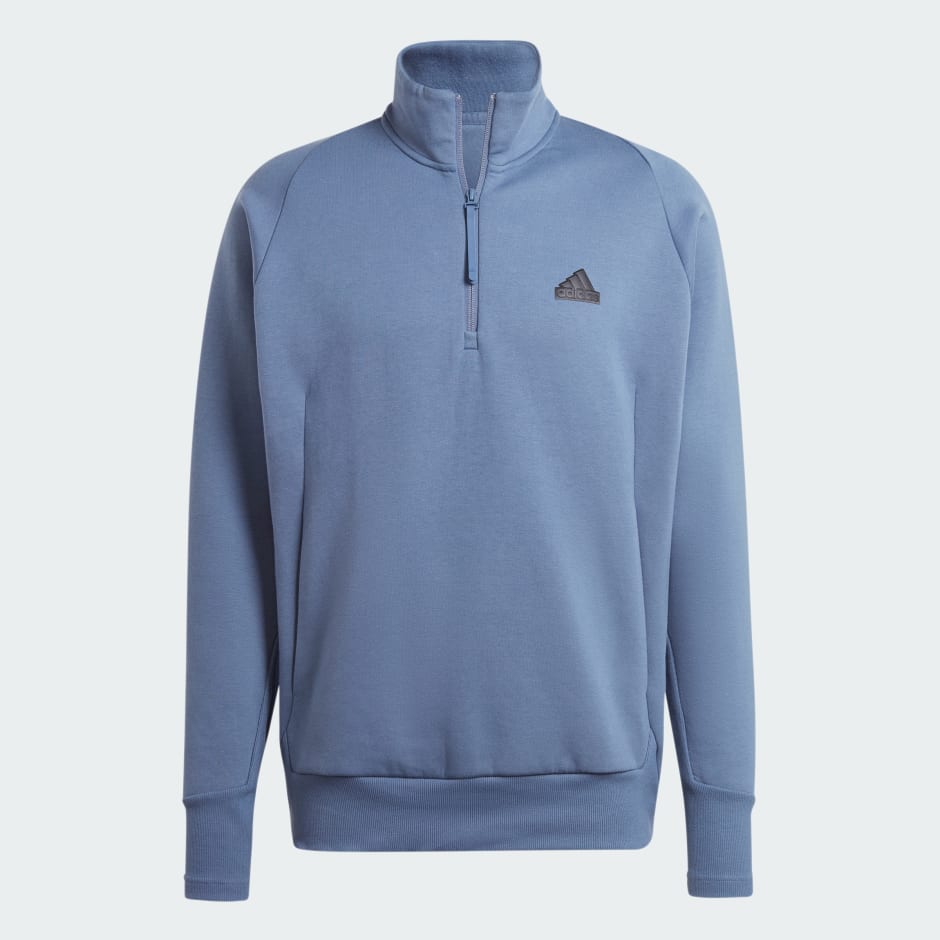 Adidas sweatshirt zip online