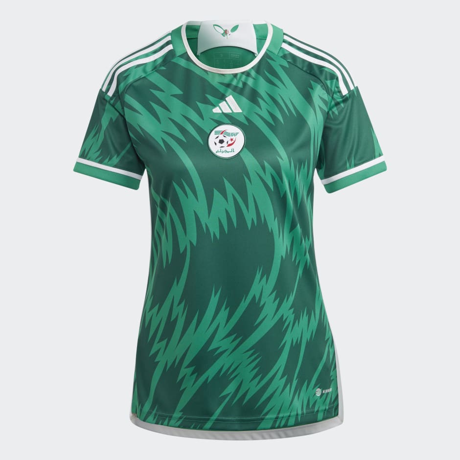 adidas Algeria Women's Team 23 Away Jersey - Green