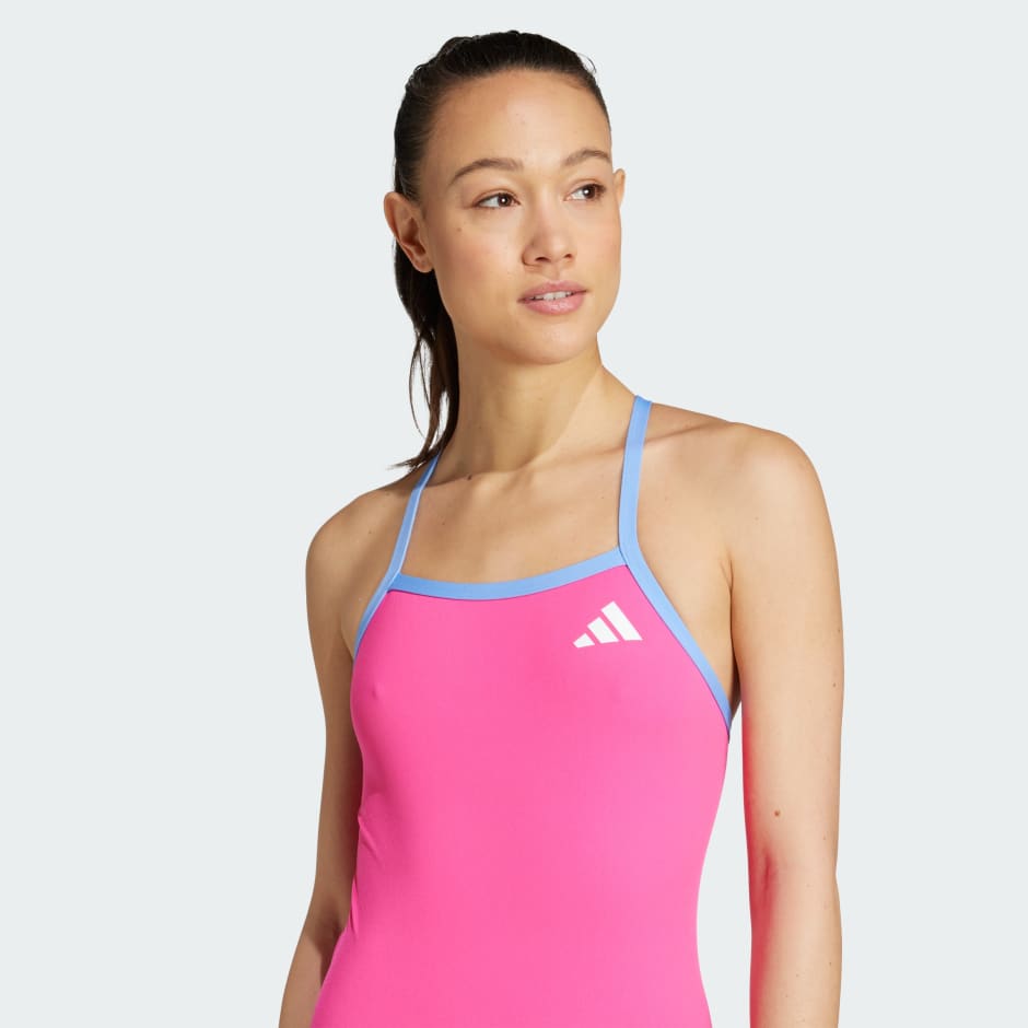 Thin Straps V-back Swimsuit