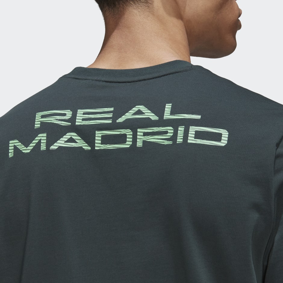Camiseta de Algodón Grueso Lifestyler Tiro 21 Real Madrid