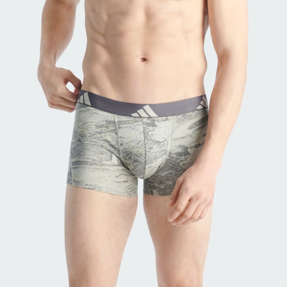 Active Flex Cotton Trunks 3-Pack Underwear