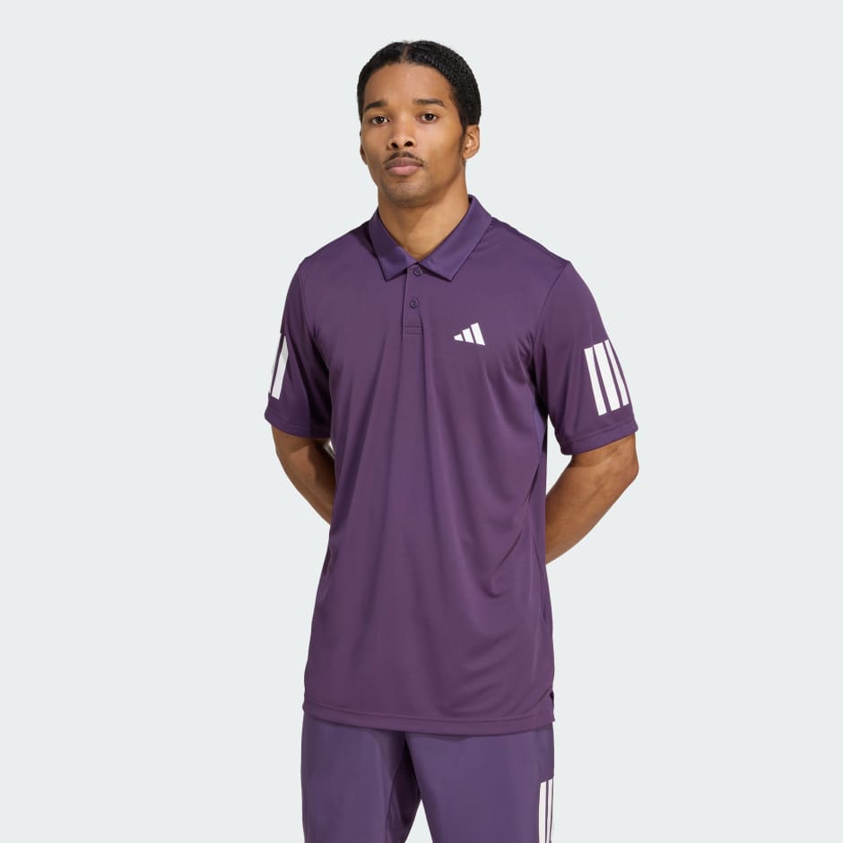 Club Tennis 3-Stripes Polo Shirt