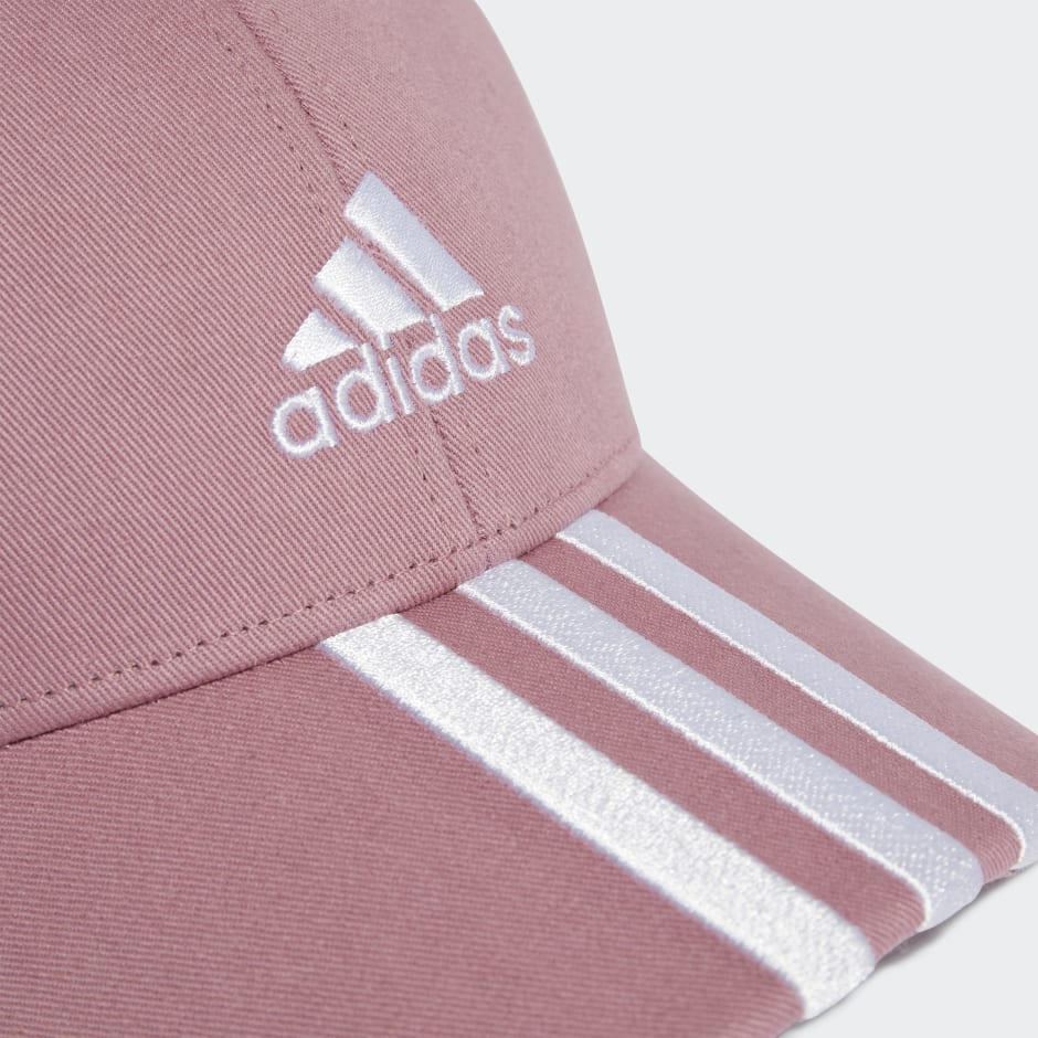 3-Stripes Cotton Twill Baseball Cap