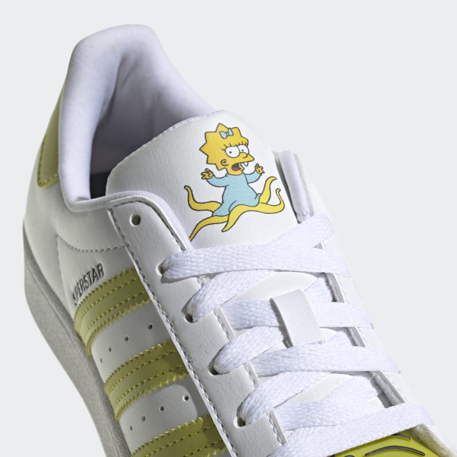 adidas white and yellow shoes