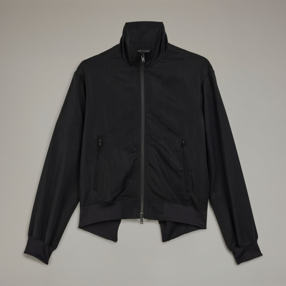 Y-3 Varsity Zipped Bomber Jacket | Black | FARFETCH PL