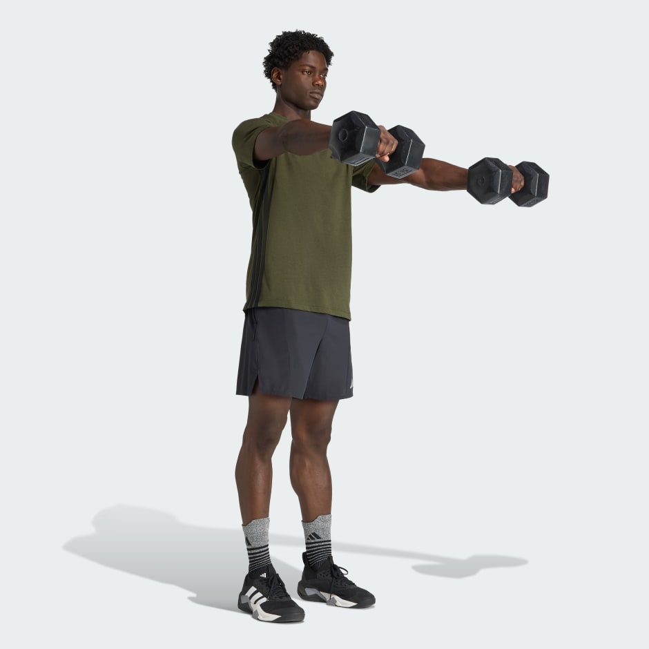 Camiseta de entrenamiento Train Essentials Feelready 3 Rayas