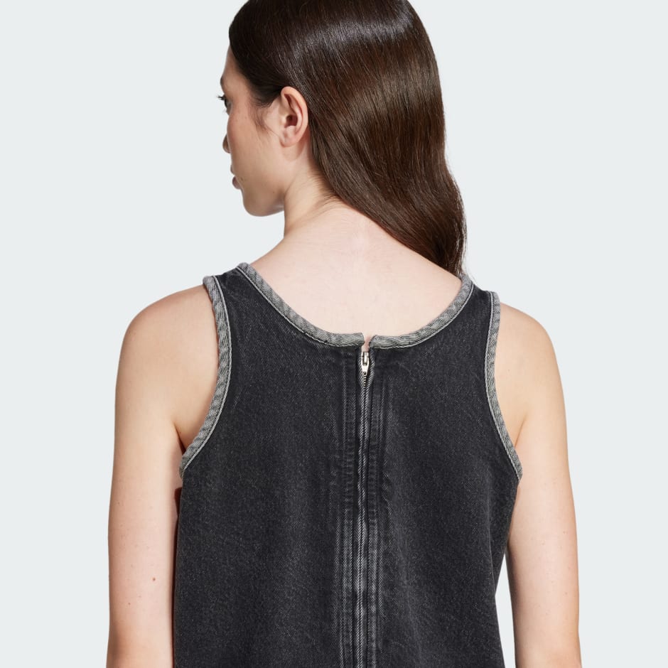 فستان Adicolor Denim 3-Stripes Tank