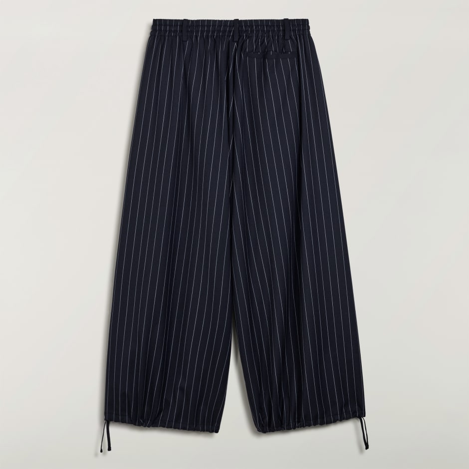 Y-3 精緻羊毛裁剪寬長褲