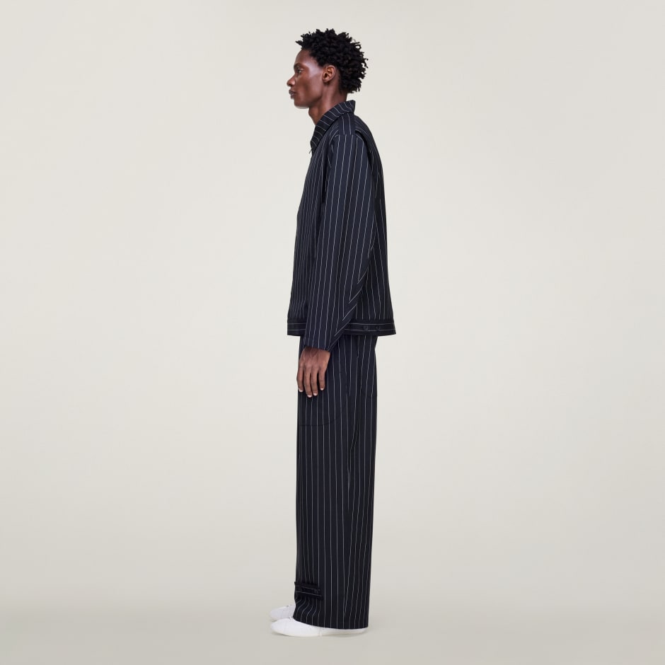 VUNENE HLAČE &Scaron;IROKIH NOGAVICA Y-3 PINSTRIPE REFINED