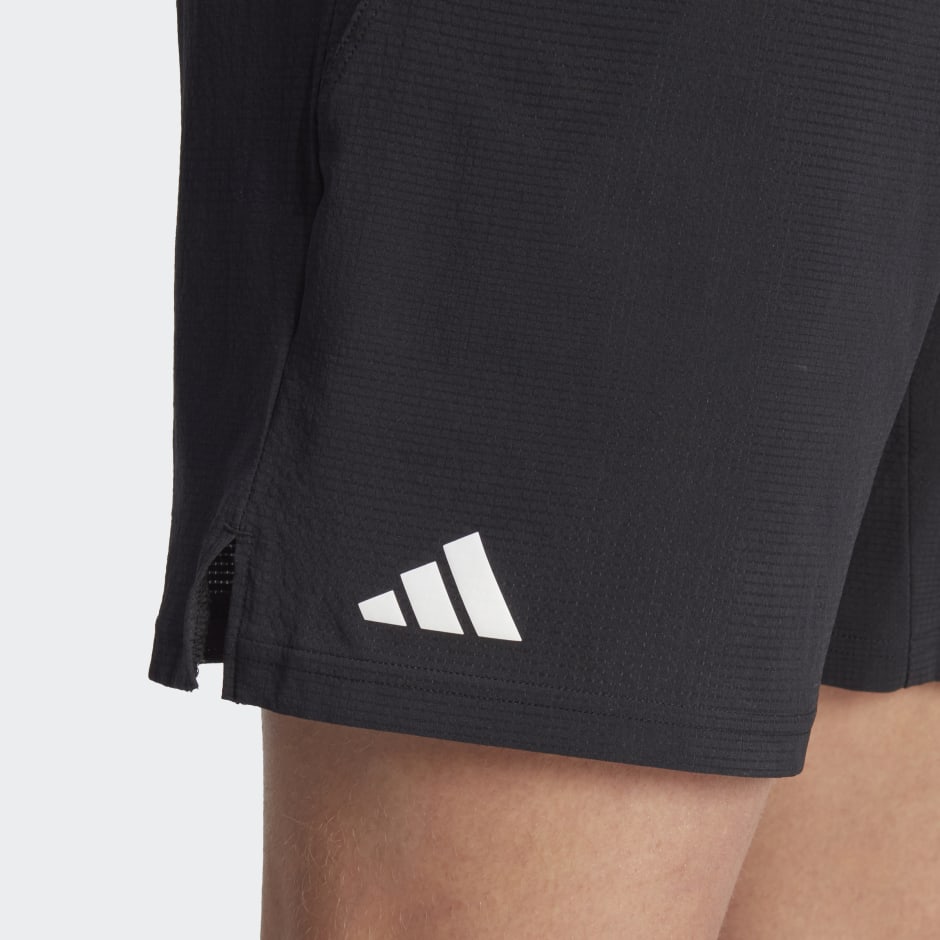 Clothing - Ergo Tennis Shorts - Black | adidas South Africa