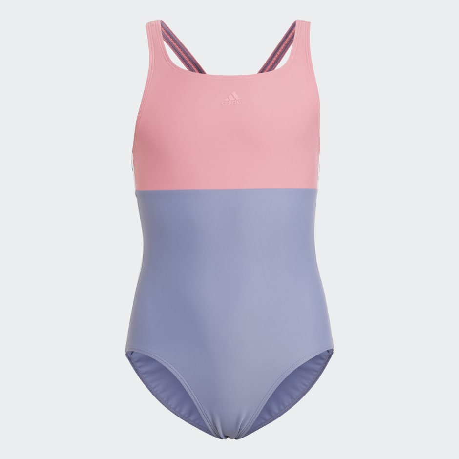 Colorblock 3-Stripes Swimsuit