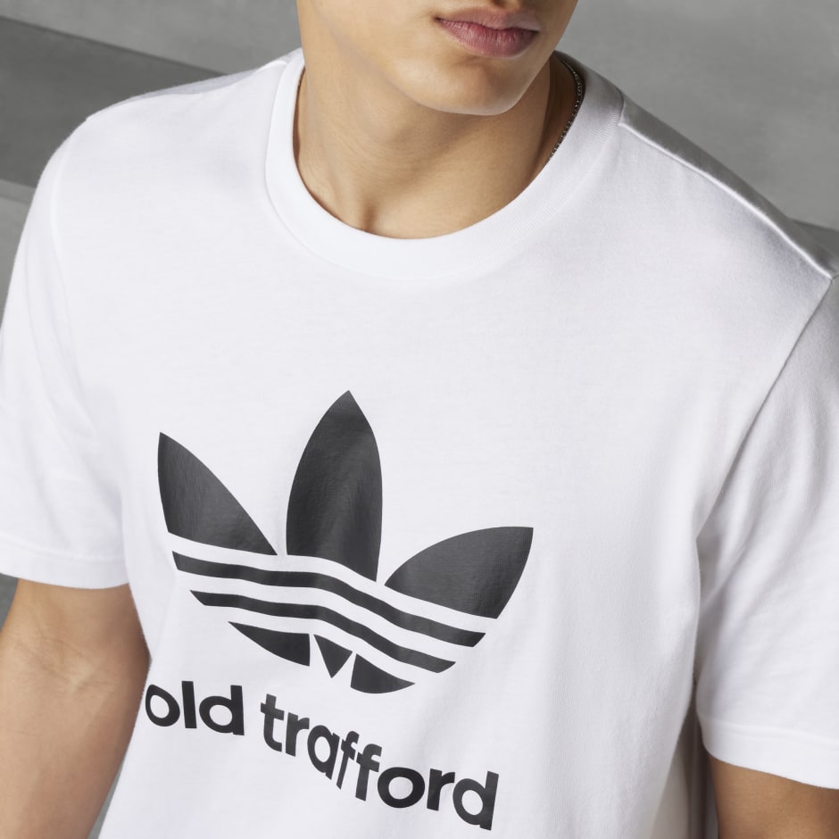 Men's Clothing - Manchester OG Trefoil Tee - White | adidas Oman