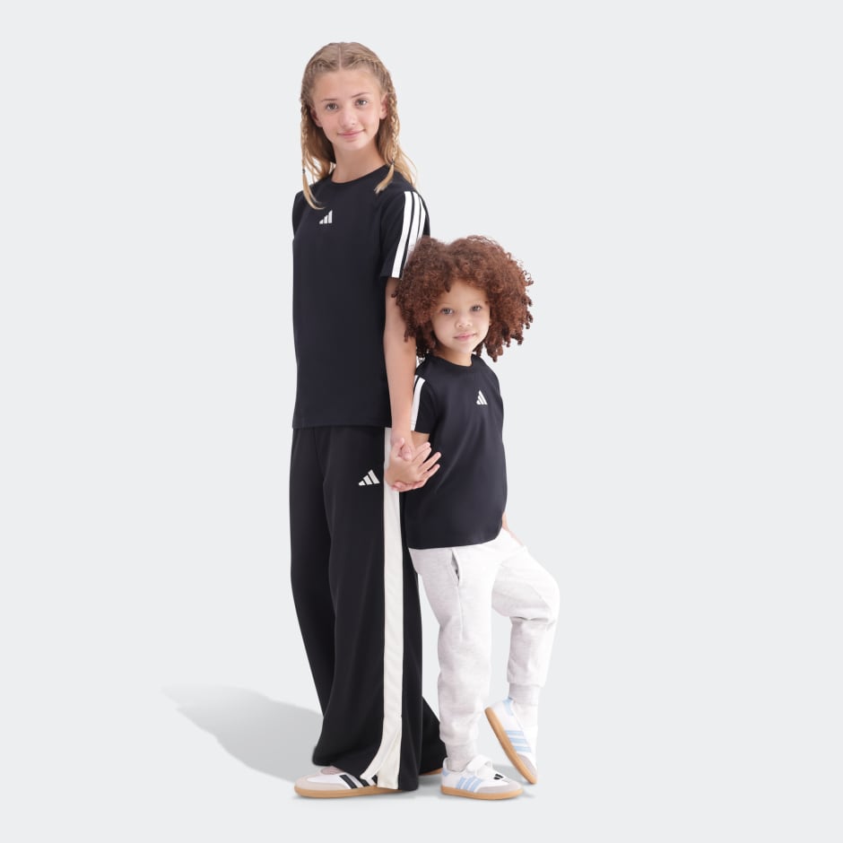 Essentials 3 Stripe Tee Kids