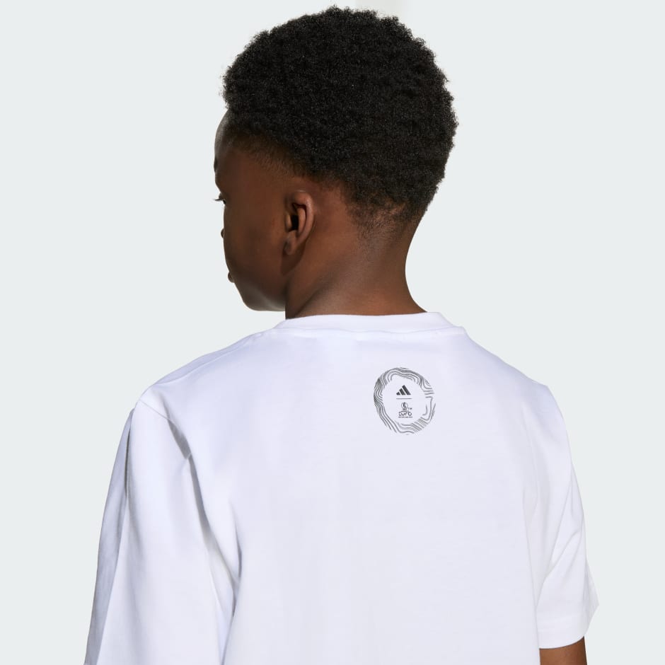 Tricou cu emblema oficială EURO25&trade; feminin pentru copii