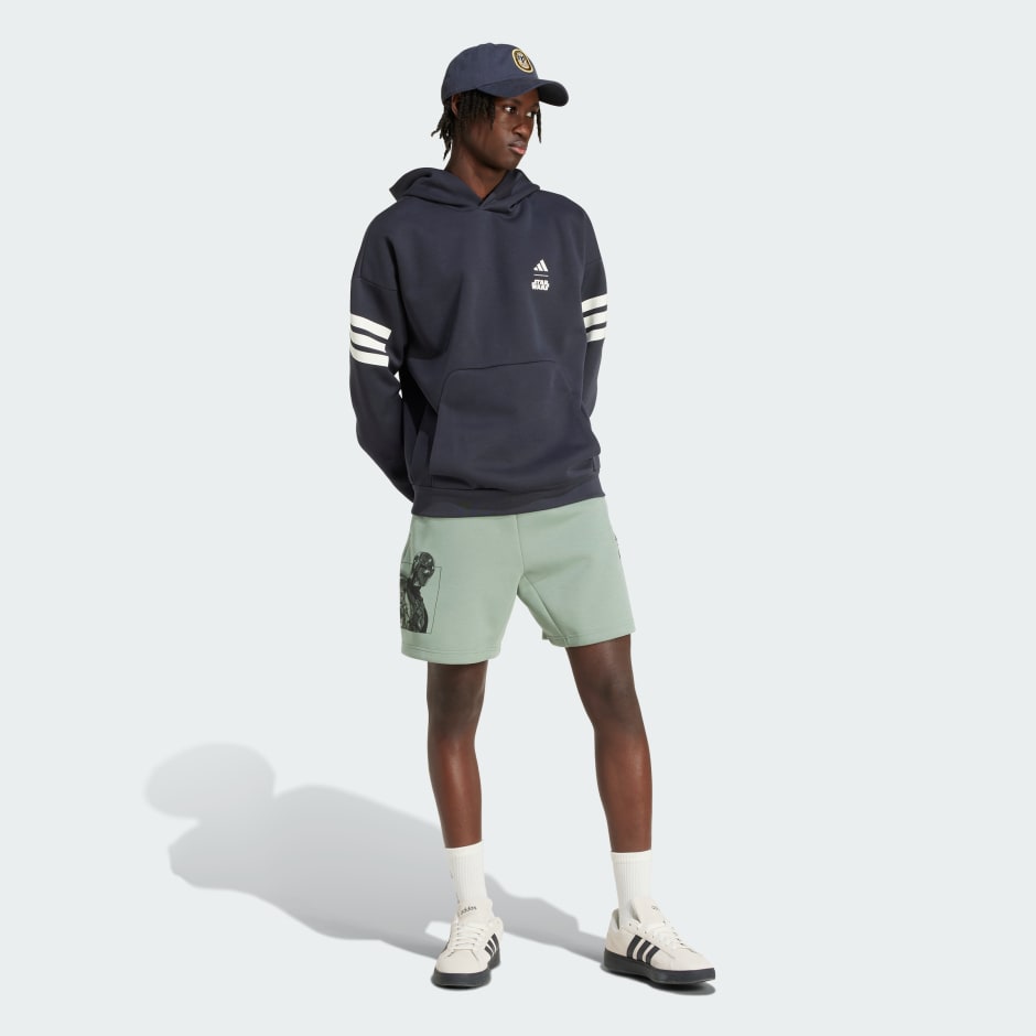 ADIDAS STAR WARS THE MANDALORIAN HOODIE BACK GRAPHIC