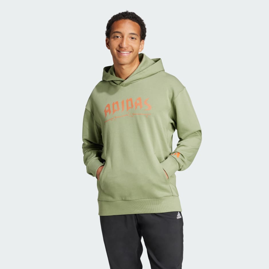 Bloom Sky Print French Terry Hoodie