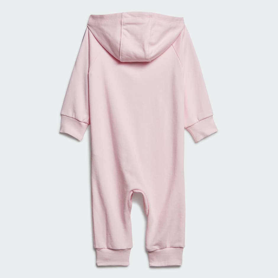 Kids Clothing - Essentials 3-Stripes adidas | Oman - Kids Pink French Bodysuit Terry