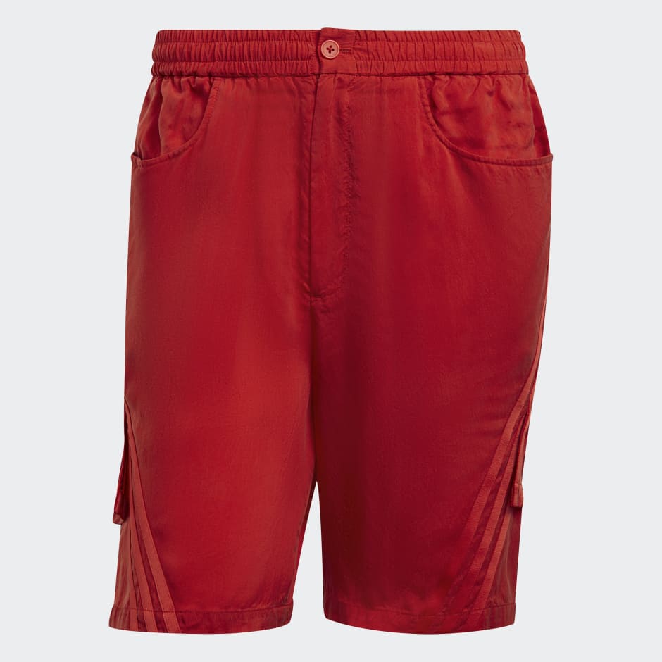 Y-3 CH3 Sanded Cupro Shorts