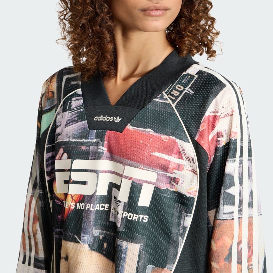 MESH GFX JERSEY LS Sweatshirt